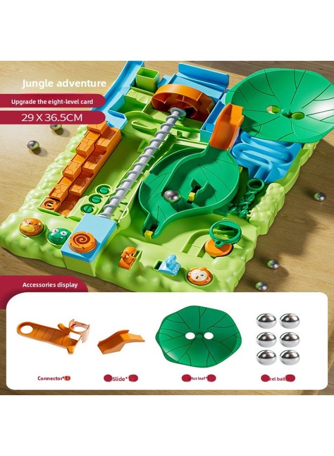 Children's Jungle Adventure Adventure Rolling Ball Tabletop Game Toy One-Year-Old Boy Thinking Training